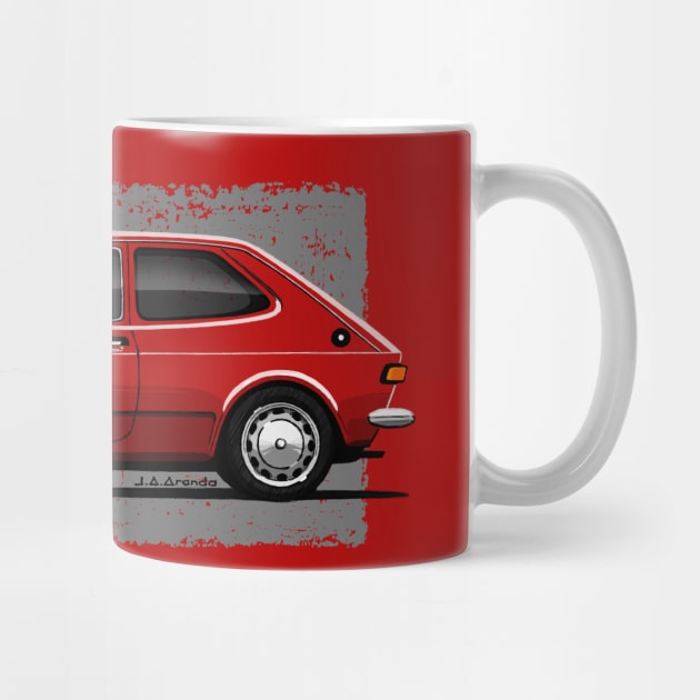 The classic utility car with light background by jaagdesign